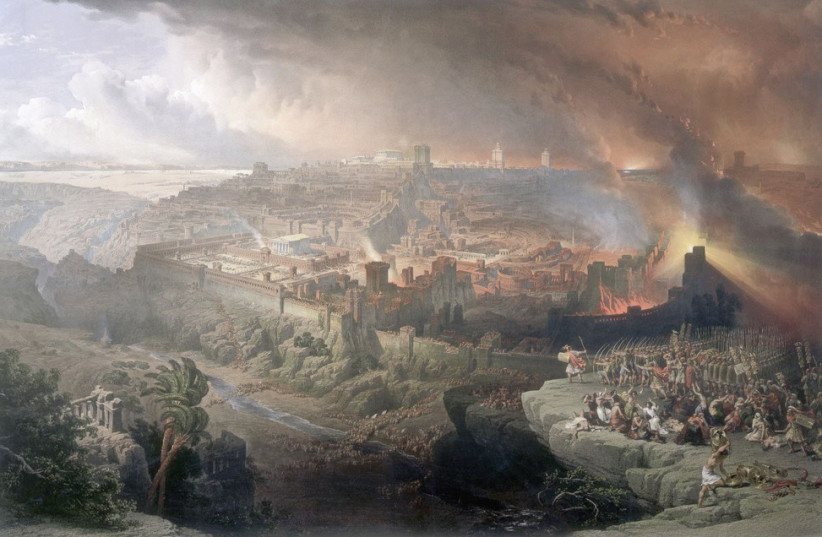 The Siege and Destruction of Jerusalem by David Roberts 1850
