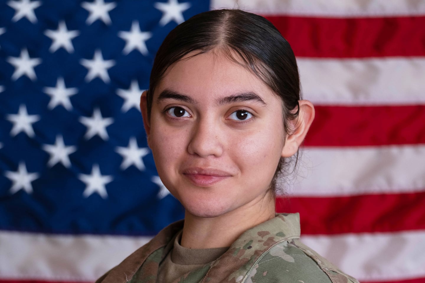 Army Pvt. Isabella Gonzales, 19, of Carrollton, Texas, in an undated photo. She was one of four American service members killed last week during the US/Israel war against Iran.