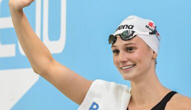 Summer McIntosh breaks women's 200-metre butterfly world record