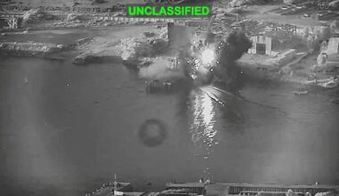 US military hits targets across Iran in hours leading up to resumption of naval blockade