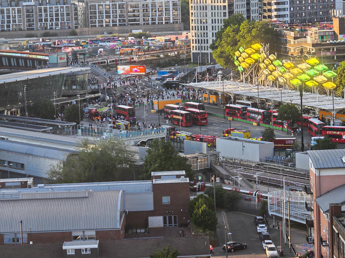 All the train services disrupted after fire shuts Stratford Station - London Evening Standard
