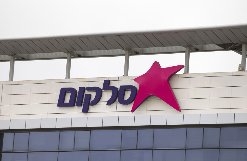 The logo of Israel's biggest mobile phone operator Cellcom is seen on the Cellcom building in Netanya, north of Tel Aviv January 28, 2014