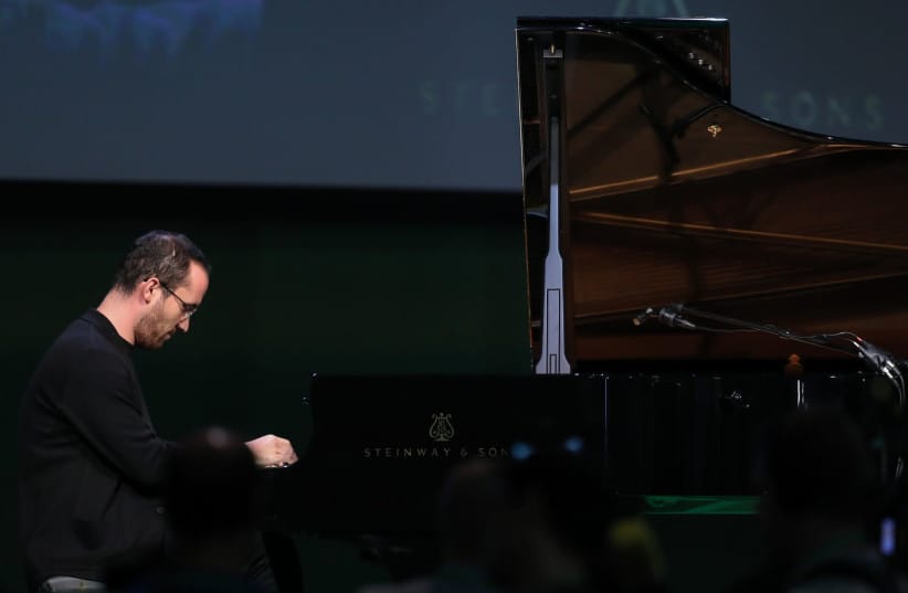 World-class pianist Igor Levit, picutred at the German federal party conference of Alliance 90/The Greens on Nov. 9, 2018 in Saxony, Leipzig, received an antisemitic death threat in November 2019.