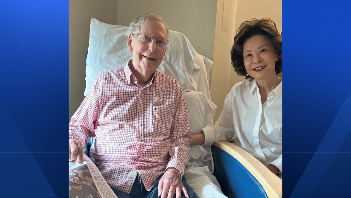 'Still have unfinished business to complete': Sen. Mitch McConnell gives update on health, says he is out of the hospital