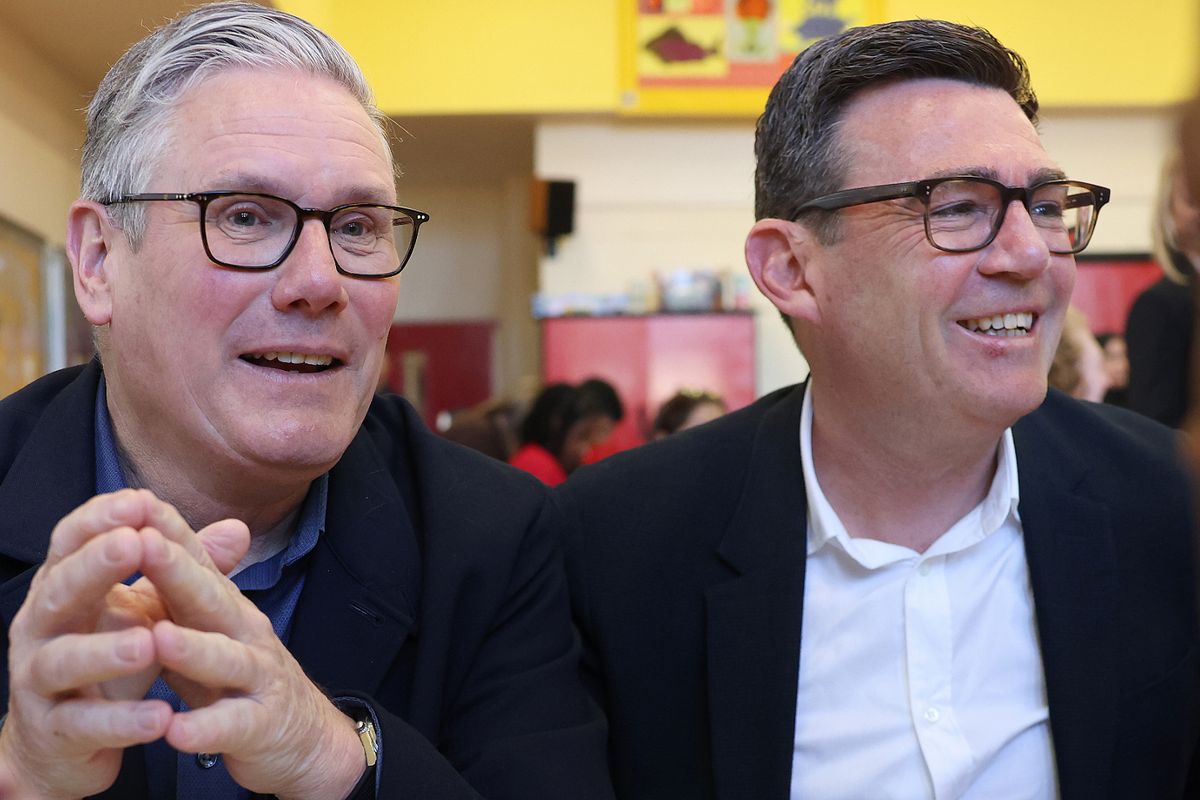 Keir Starmer said Andy Burnham is inheriting a Labour Party that is in good shape