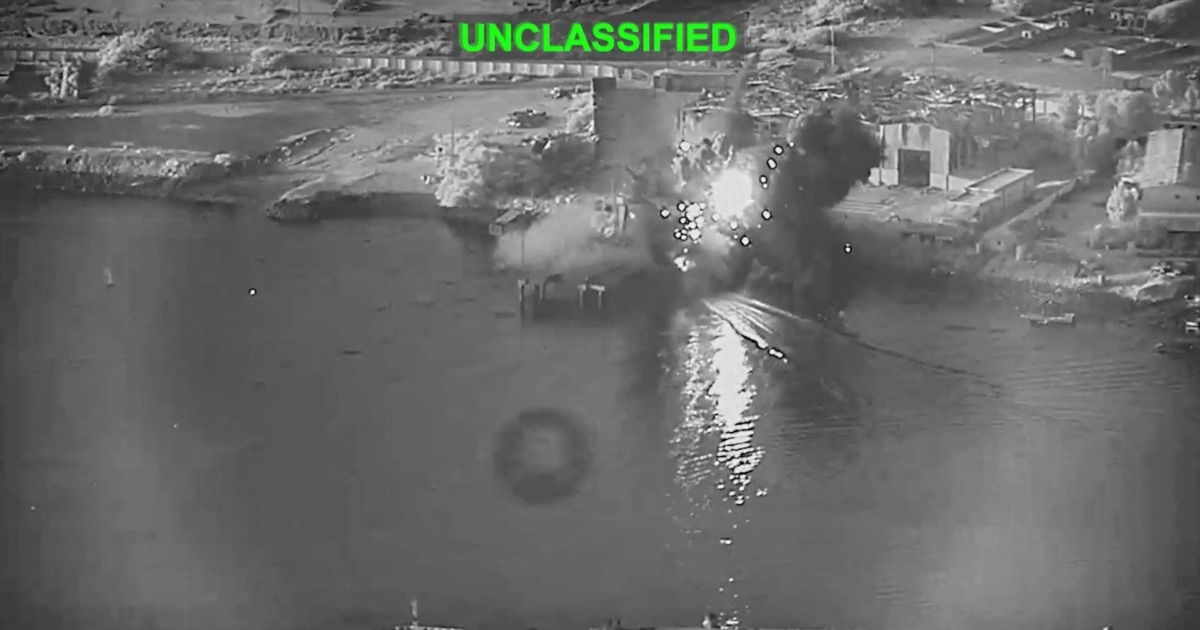 US Launches Fresh Strikes On Iran As Trump Says Blockade Back On