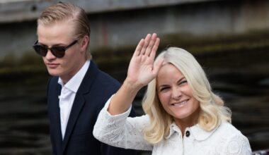 Marius Borg comes home the same day Mette-Marit of Norway is discharged from the hospital