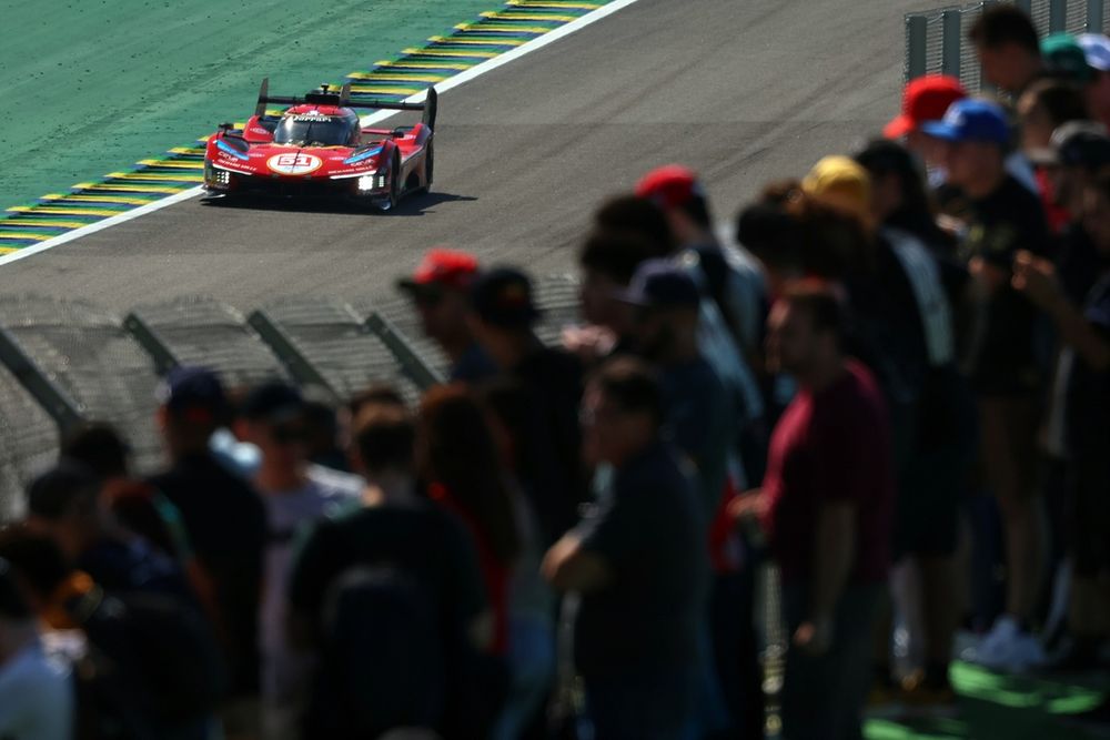 Pace ultimately denied the #51 Ferrari from seriously contest the win