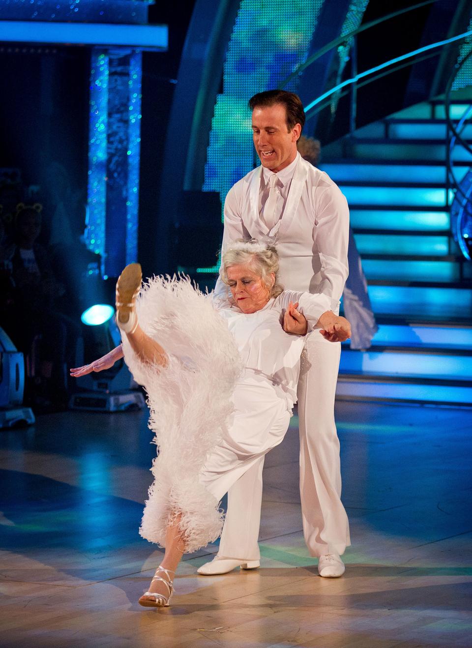 Ann Widdecombe found fame outside politics with her Strictly Come Dancing exploits (Guy Levy/BBC/PA)