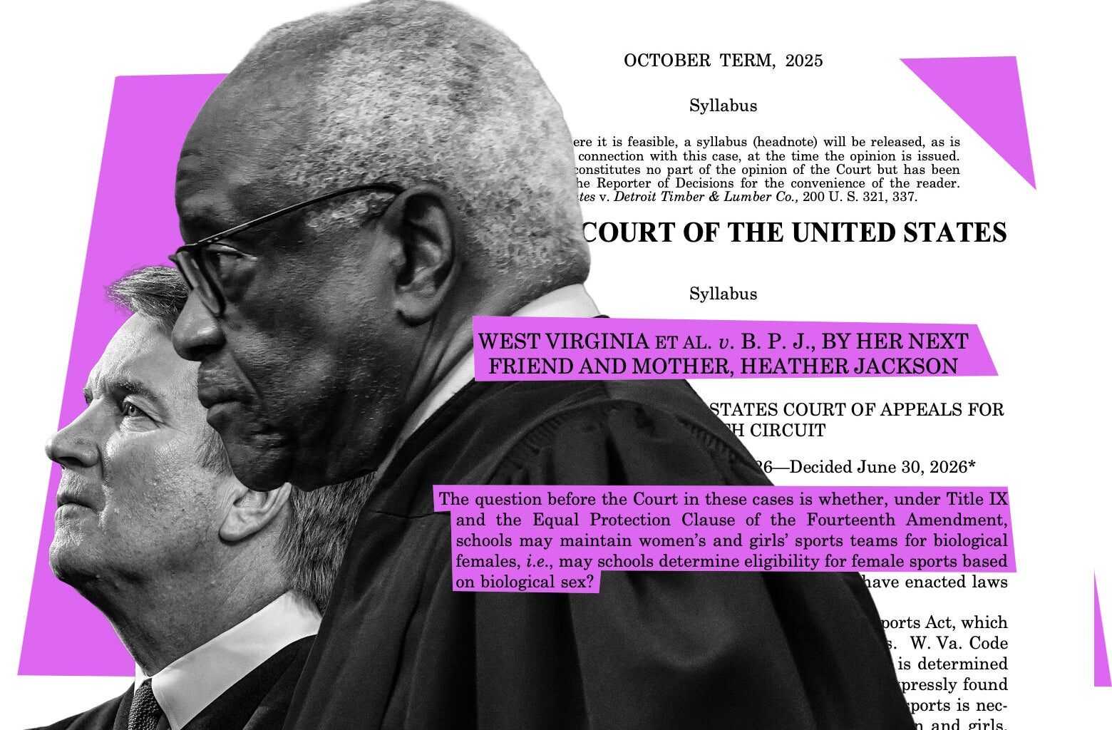 Brett Kavanaugh’s cruel sports ruling erases transgender people.