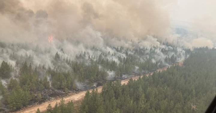 Entire Village of Clinton on evacuation order due to nearby wildfire