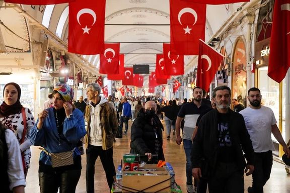 People shop at Grand Bazaar in Istanbul, Turkey, November 4, 2022.