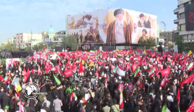 Iran; Leader's Funeral Procession Kicks off in Tehran
