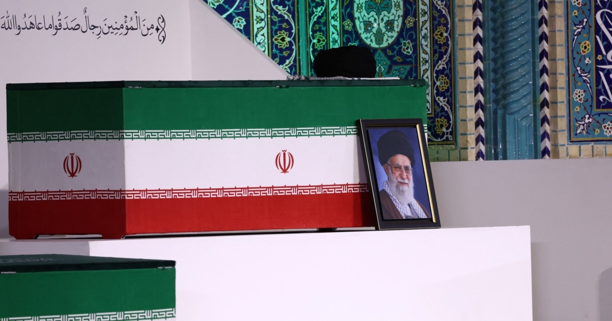 Mixed Feelings Among Iranians As Khamenei's Body Lies In State