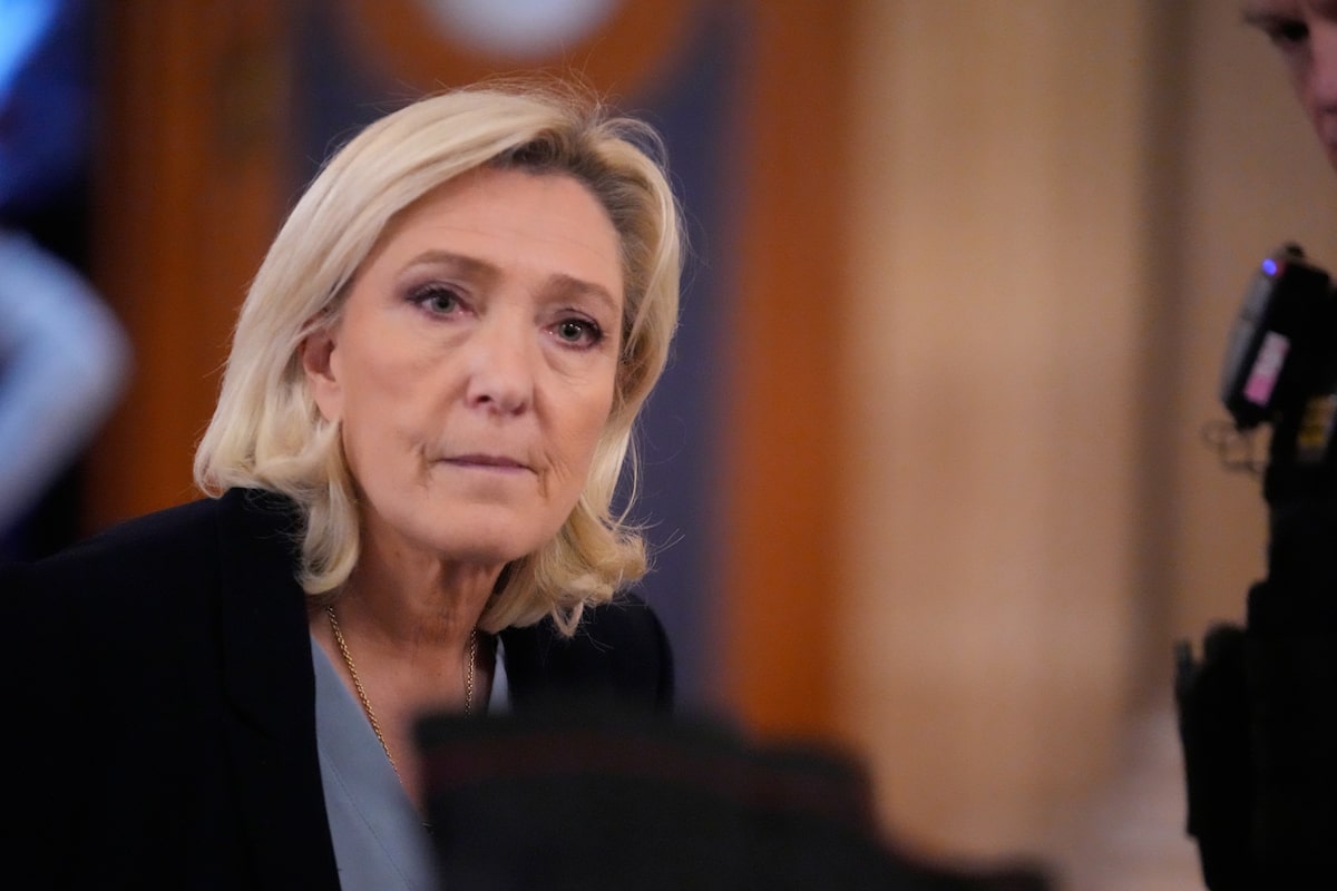 French court clears Marine Le Pen to run for office in 2027, but under a condition she rejects