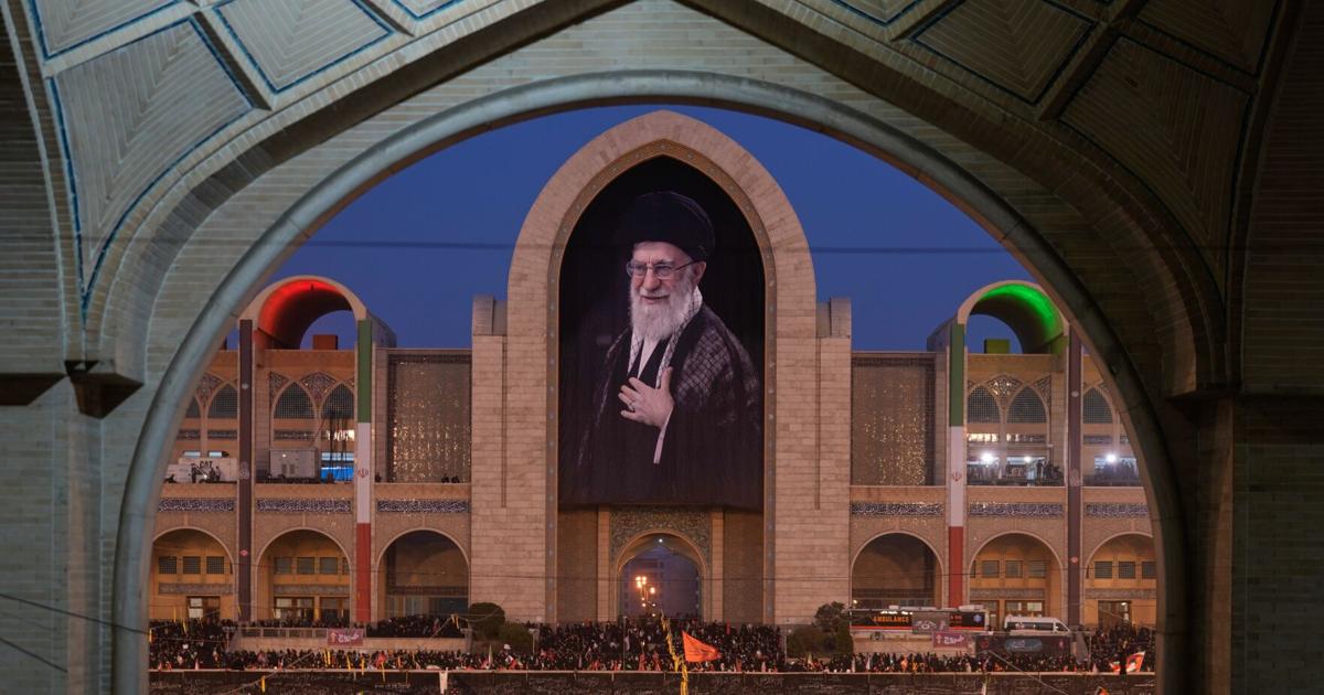 Calls for revenge as senior Iranian officials appear in public for supreme leader's funeral | National News