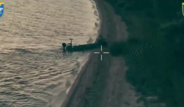 Ukraine Launched a First-of-Its-Kind Fully Robotic Amphibious Assault