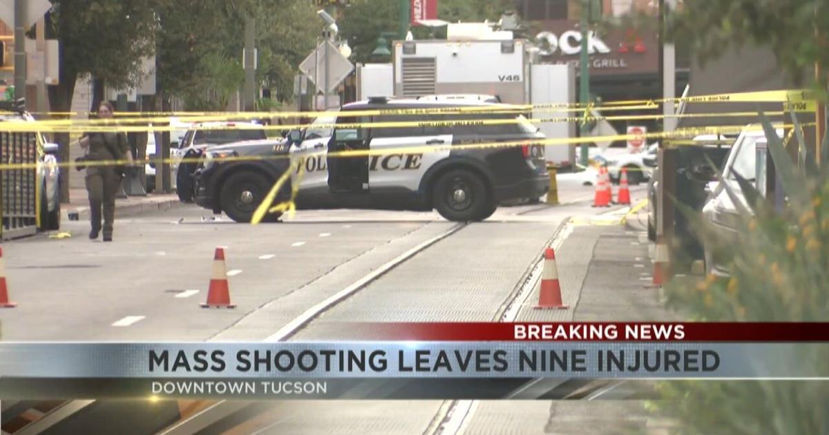 9 injured in Downtown Tucson mass shooting; TPD officer shoots suspect | Top Stories