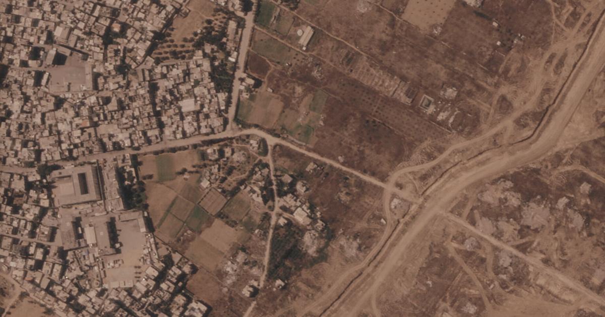 Israel is building a miles-long earthen barrier inside Gaza, entrenching its division | National News