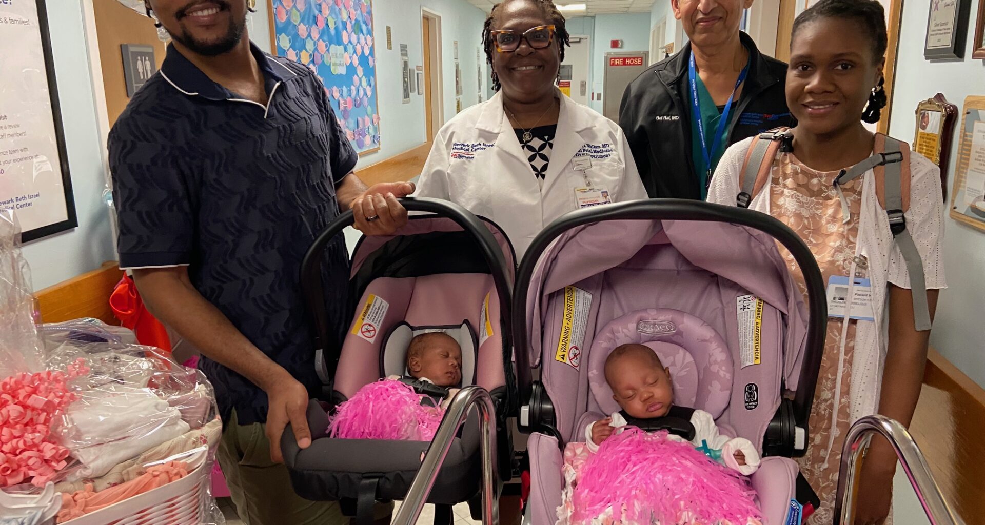 Newark Beth Israel Medical Center Celebrates Birth of Miracle Twins with Hospital-Wide Clap-Out