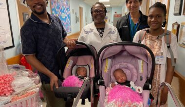 Newark Beth Israel Medical Center Celebrates Birth of Miracle Twins with Hospital-Wide Clap-Out