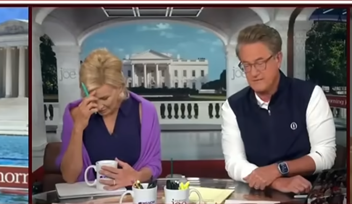 This is how “Morning Joe” hosts Mika Brzezinski and Joe Scarborough reacted after watching clips of President Donald Trump’s eulogy for Sen. Lindsey Graham.