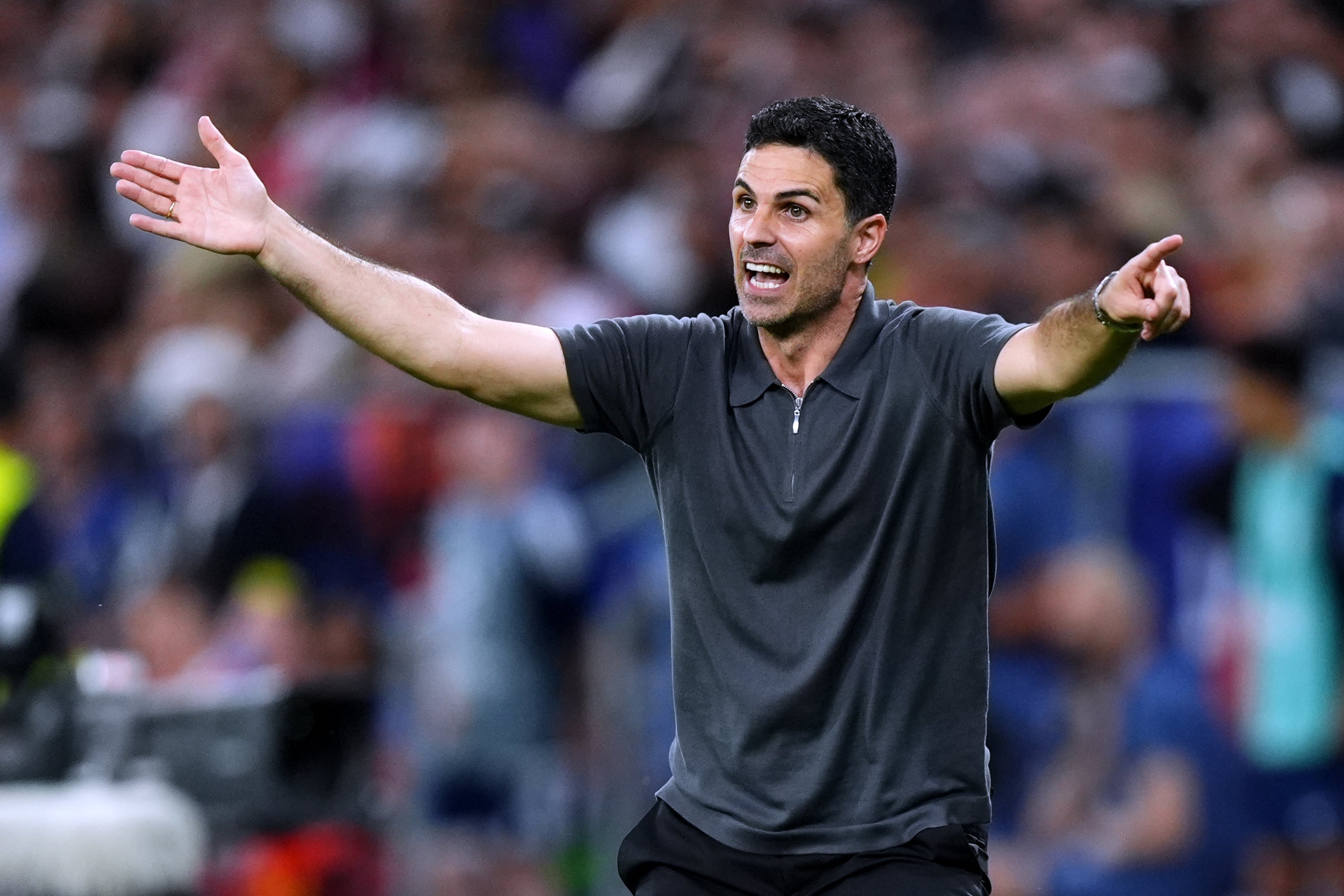 Mikel Arteta is keen to strengthen his attacking options (Mike Egerton/PA)