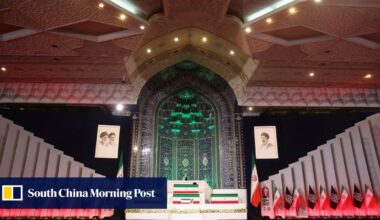 Khamenei’s coffin placed in Tehran religious complex as Iran begins days-long funeral