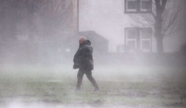 Met Office names 24 areas facing heavy rain on Monday - full list | Weather | News