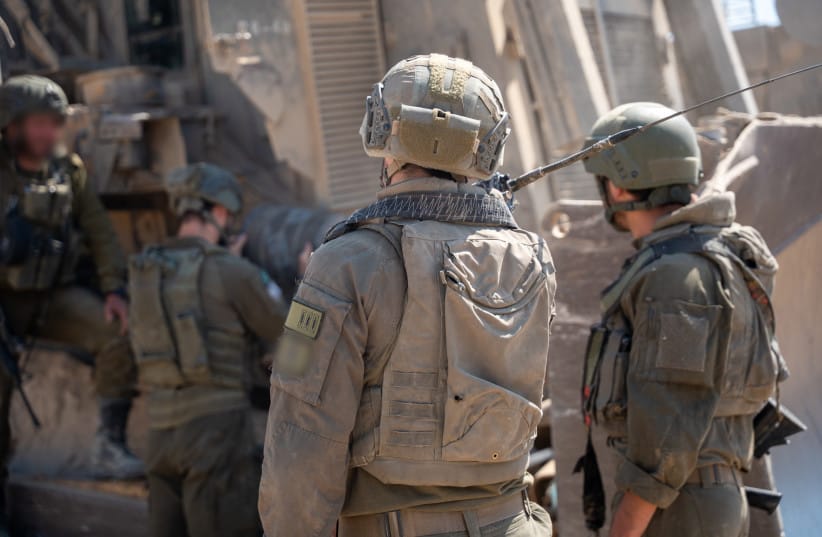 IDF SOLDIERS operating in the Gaza Strip.