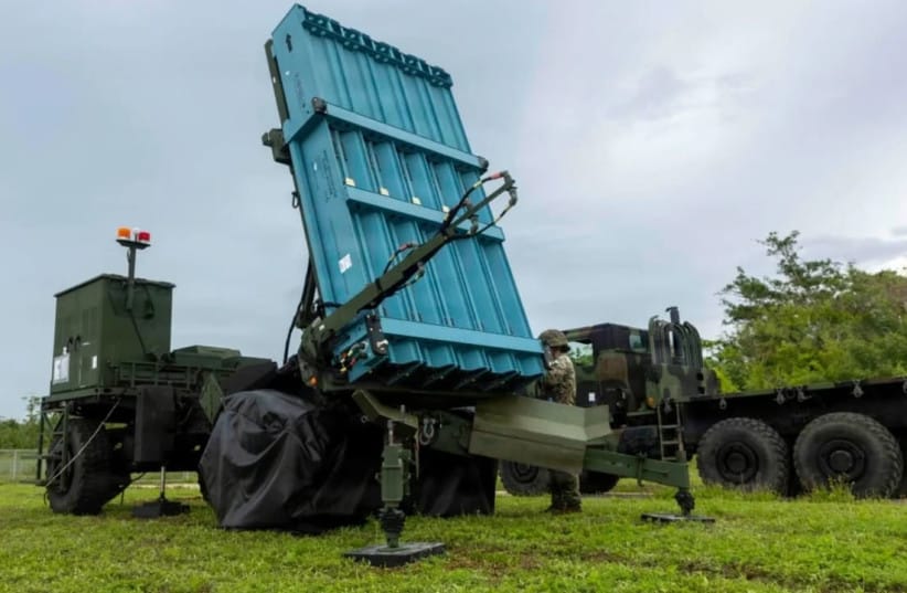 Launchers carrying Tamir interceptors from the Iron Dome system were seen recently during their first deployment beyond the US mainland, as part of a US military exercise on Guam.