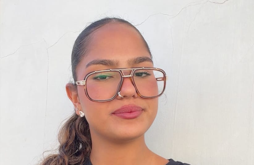 Sari Shriki, 19, who grew up in a youth facility, is volunteering with the Israel Prison Service through a national service track for at-risk youth.