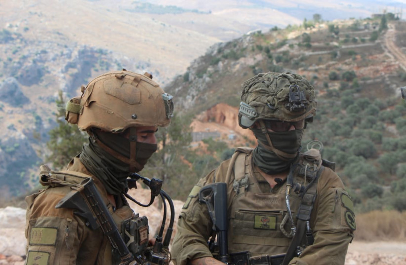 Two IDF company commanders at Beaufort Castle, southern Lebanon, July 12, 2026.