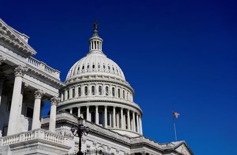 A view of the dome of the US Capitol building on Capitol Hill in Washington, DC, US, September 19, 2025.