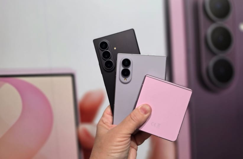 The three-phone foldable lineup includes the Galaxy Z Flip8, with Israeli launch prices beginning at NIS 4,000.