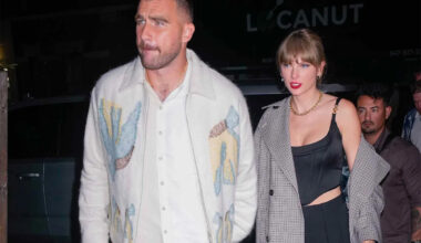 Taylor Swift sang and Travis Kelce cried during their 20-minute vows to each other, wedding guests say
