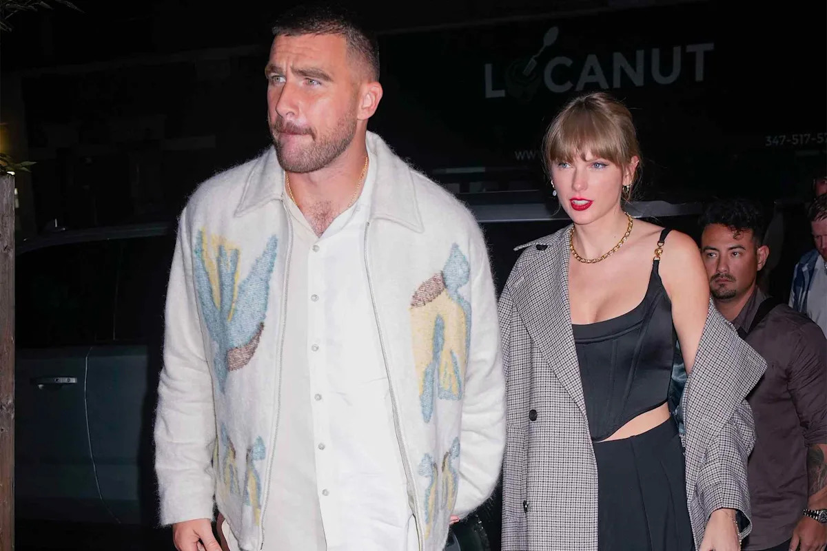 Taylor Swift sang and Travis Kelce cried during their 20-minute vows to each other, wedding guests say