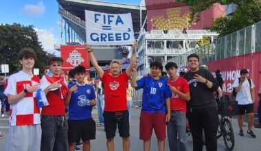 Toronto man charged after protesting FIFA's 'greed' at Exhibition Place