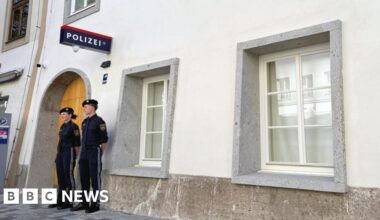 Austrian police station opens at Hitler's birthplace in bid to rid site of Nazi link - BBC