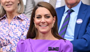 Princess of Wales makes Wimbledon debut in 'Princess Diana blue' linen suit