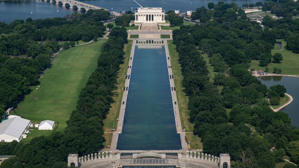 Reflecting Pool being drained – again – as Trump administration tries once more to fix landmark