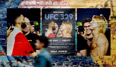 Benoit Saint Denis vs. Paddy Pimblett live updates of UFC 329 fight