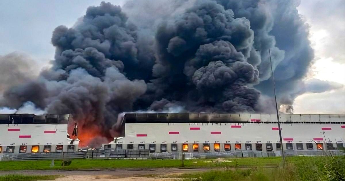 Russian industrial sites on fire after Ukrainian drone attacks | Russia-Ukraine war News