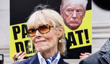 E Jean Carroll demands Donald Trump pay $5.8m in damages from 2019 case | Donald Trump News