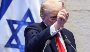 Trump calls himself 'best president in the history of Israel'