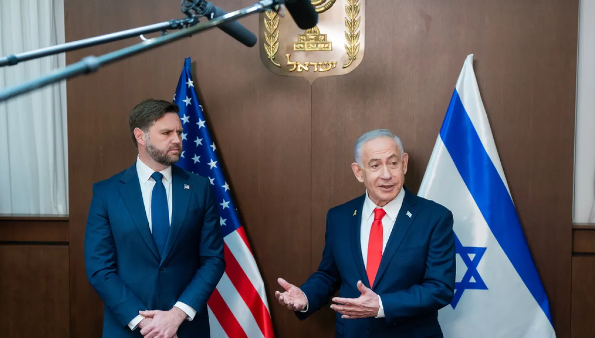 Netanyahu rips anti-Israel 'woke Right,' rebuffs Vance