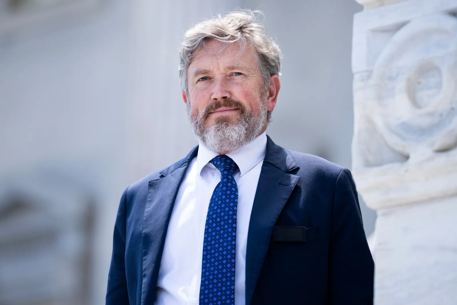 Representative Thomas Massie leaves the U.S. Capitol on June 25, 2026.