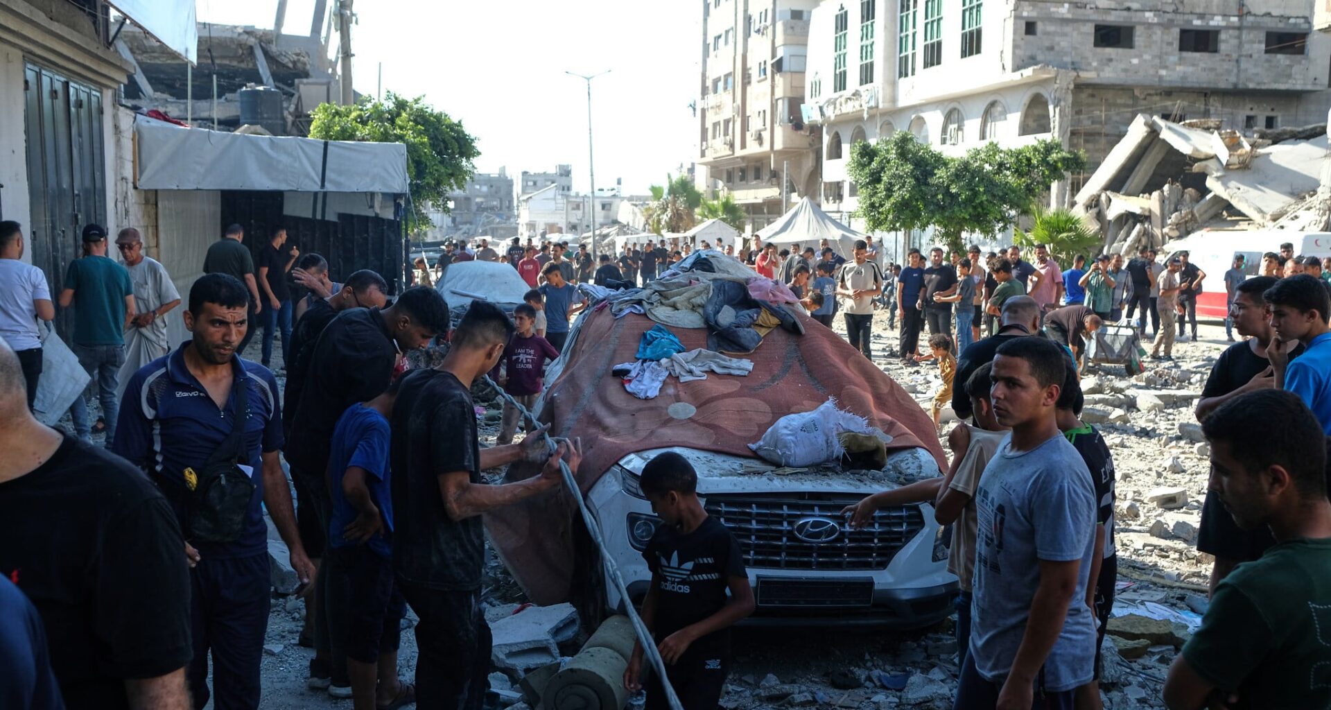 10 said killed, including three children, in Israeli strikes in northern Gaza