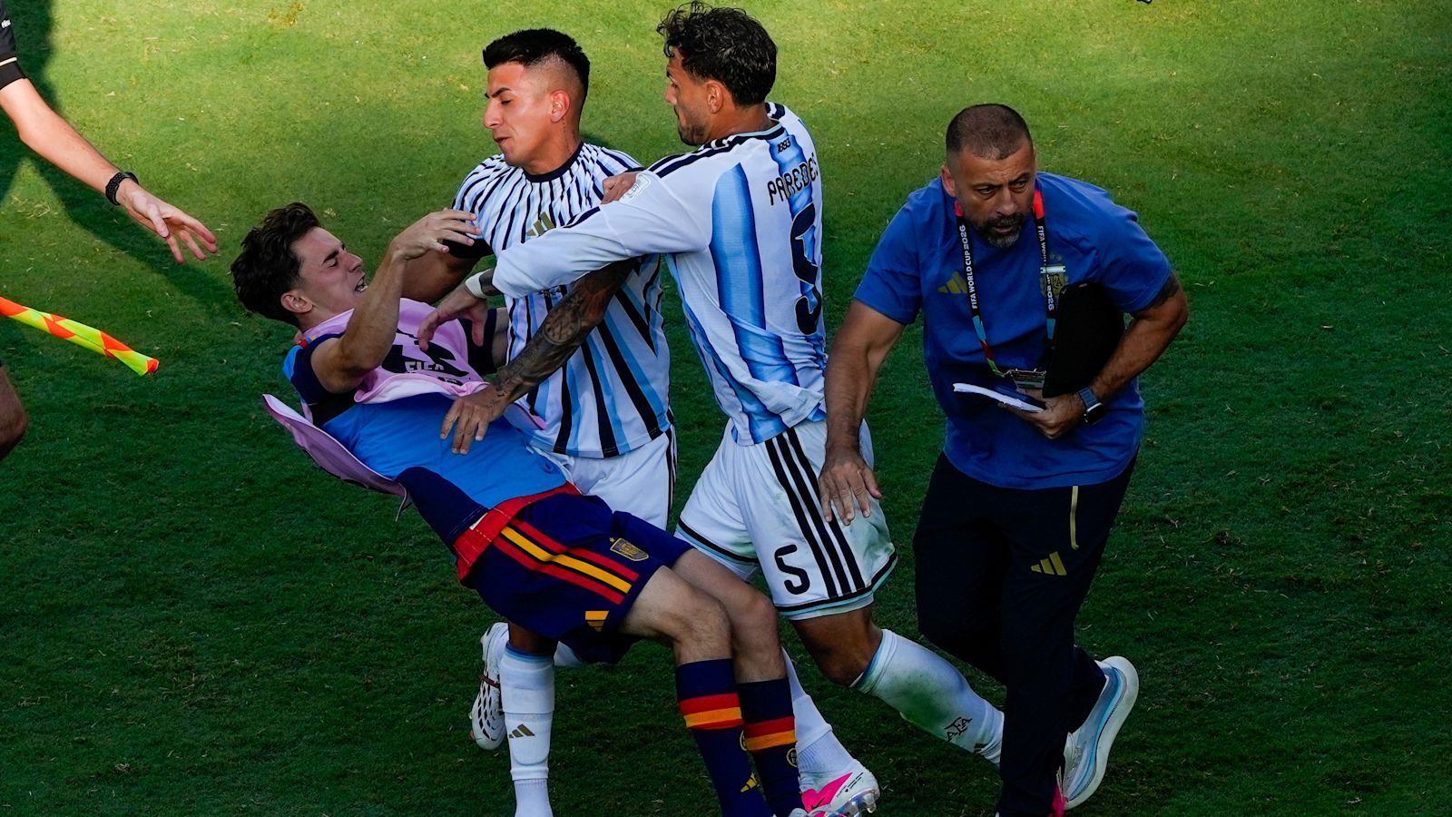 Fifa to investigate Argentina's World Cup final conduct, reports say