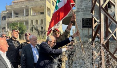 Lebanese PM plants flag in southern village, hailing start of 'complete Israeli withdrawal'